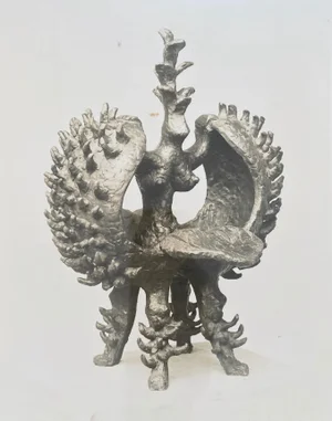 Adolph Studly Silver Gelatin Still Life Photograph of a Jacques Lipchitz Bronze Sculpture, 1942