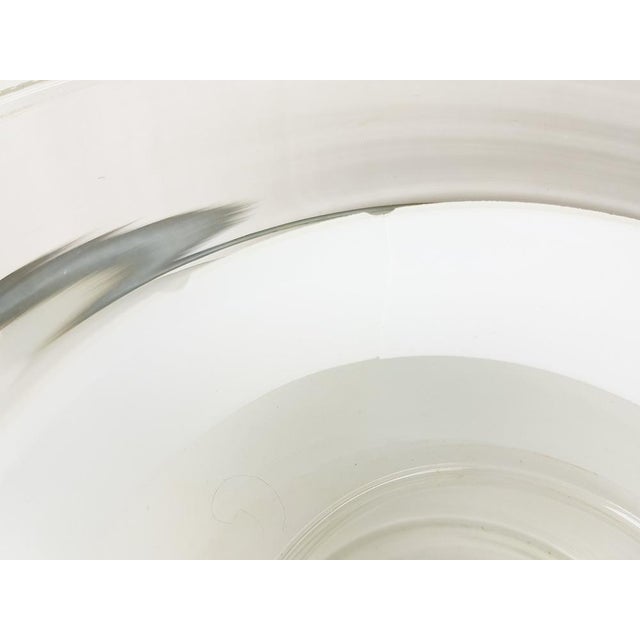 Small Chrome-Plated and Opaline Glass Pendant Lamp by Otto Müller for Sistrah Licht GmbH, 1920s For Sale - Image 14 of 18