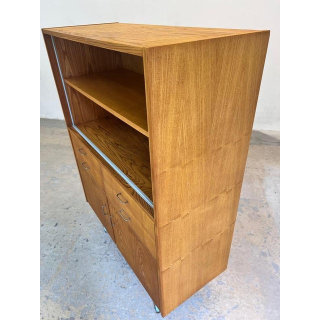 Type 426/F Cabinet in Ash with Lacquered Frame from Hellerau For Sale - Image 3 of 11