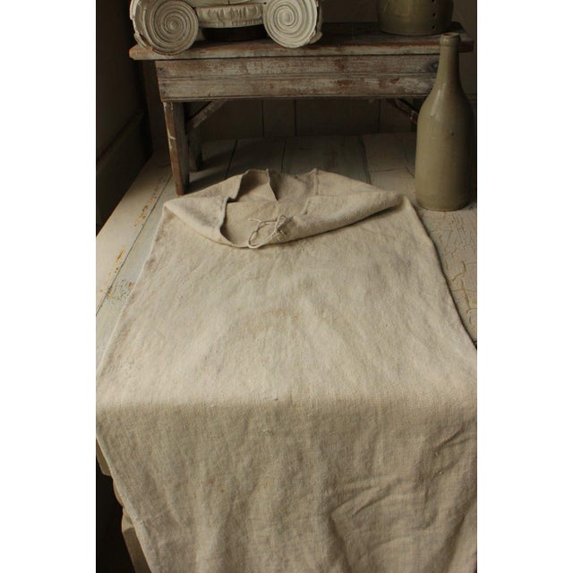 Antique French Grain Sack Olive Bag Chairish