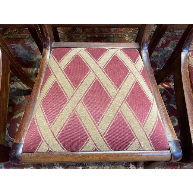 English Mahogany Chairs, Set of 6 For Sale - Image 3 of 11