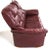 Mid Century Modern Scandinavian Leather Loveseat / Sofa For Sale - Image 4 of 8