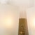 1960s Italian Mid-Century Double Shaded Textured Glass & Brass Wall Sconces - a Pair For Sale In New York - Image 6 of 17