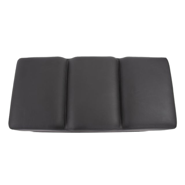 2020s Roma Leather Bench For Sale - Image 5 of 10