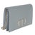 Contemporary Blue Grained Calfskin 30 Montaigne 2-in-1 Pouch For Sale - Image 3 of 9