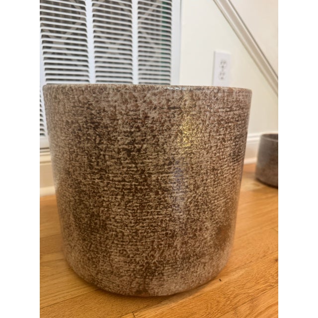 1980s Gainey Ceramic Planters For Sale - Image 6 of 12