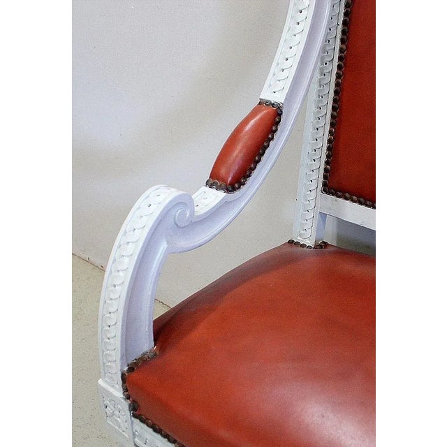 Antique Small Louis XVI Children's Bench in Beech For Sale - Image 11 of 18