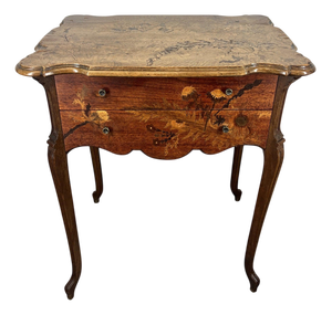 Vintage French Louis XVI Style Carved Oak Sideboard