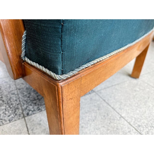 1950s Danish Modern Mahogany Lounge Chairs by Erik Wørts - A Pair For Sale - Image 14 of 18