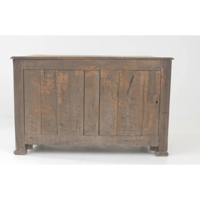 19th Century French Wooden Chest of Drawers For Sale In Greensboro - Image 6 of 6