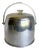 1950s Atomic Kromex Aluminum Ice Bucket With Lucite Handle For Sale