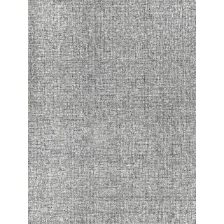 Exquisite Rugs Caprice Tufted New Zealand Wool & Cotton Black/Ivory Rug-12'X15' For Sale