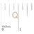 Early 21st Century 10K Yellow Gold 1/10 Cttw Diamond 'Q' Initial Stud Earring For Sale - Image 5 of 5