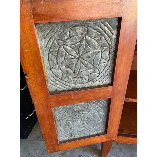 19th Century Pine and Poplar Pie Safe For Sale - Image 9 of 9