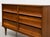 Mid Century Modern Walnut Lowboy Dresser | Sculpted Front 6 Drawer Credenza | Refinished Vintage MCM Bedroom Storage Cabinet, C. 1960’s For Sale - Image 12 of 16