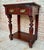 Early 20th Century Console Table with One Drawer and Low Open Shelf, 1920s For Sale - Image 12 of 18