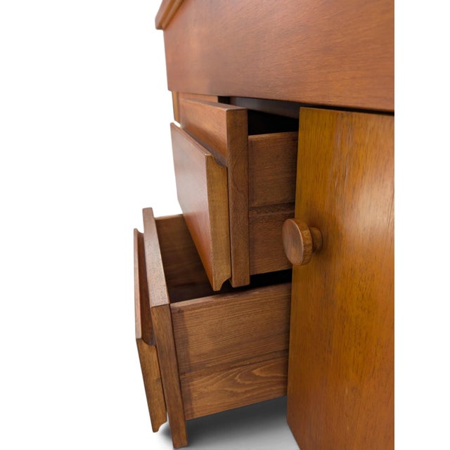 Wood Torbecchia Sideboard by Giovanni Michelucci, 1960s For Sale - Image 7 of 13