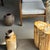 Orange Oval Side Table in Petrified Wood, 1980s For Sale - Image 8 of 18