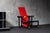 This is for one of the most iconic modern design chairs ever made, the famous Red and Blue Chair designed by Gerrit...