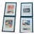 Vintage Polychrome Advertising Posters Auto Moto, Coca Cola - Set of 4 For Sale