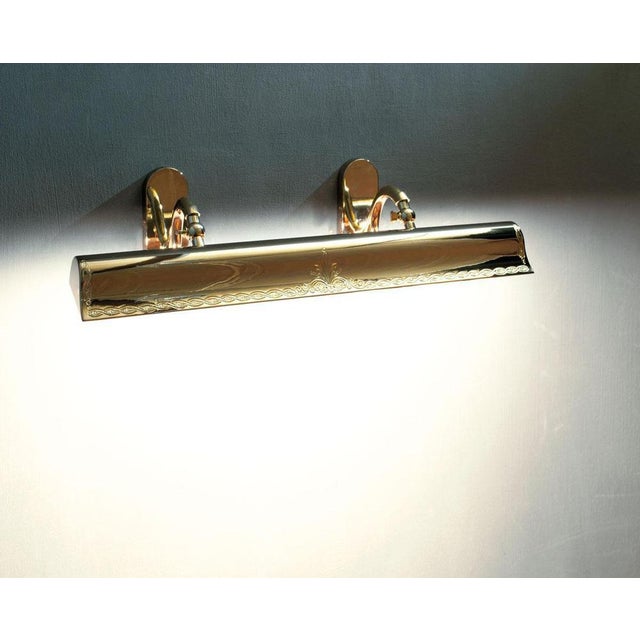 Palace 3 Lights Wall Sconce in Gold Plate by Aggiolight For Sale - Image 4 of 11
