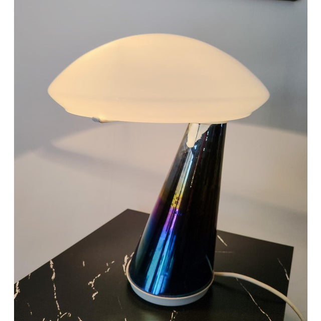 Vintage Murano Glass Table Lamp by Gambaro and Tagliapietra, 1980s For Sale - Image 3 of 15