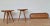 Rattan and Wood Stools with Wall Coat Rack by Jan Kalous for Uluv, 1960s, Set of 3 For Sale - Image 4 of 6