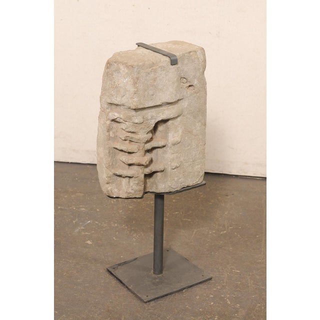 19th Century Spanish Carved Stone Architectural Fragment For Sale - Image 12 of 13