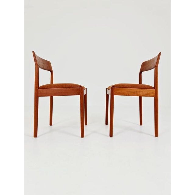 Danish Teak Dining Chairs by Johannes Norgaard, 1960s, Set of 2 For Sale - Image 10 of 14
