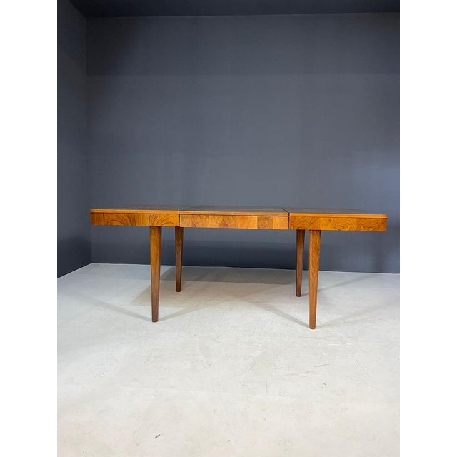Extendable Dining Table from Jindřich Halabala, Czechoslovakia, 1950s For Sale - Image 10 of 14