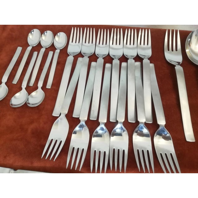 1960s Cutlery Set for 12 by Gio Ponti for Fratelli Calderoni, Italy, 1960s, Set of 54 For Sale - Image 5 of 17