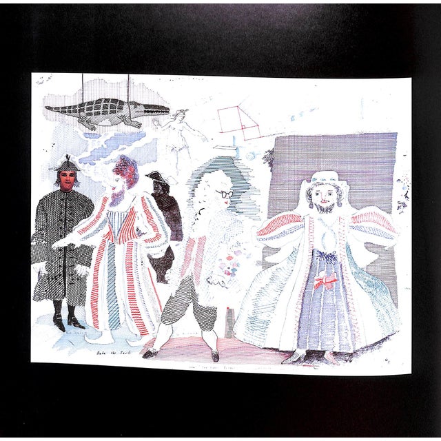 Paper "Hockney Paints the Stage" 1980 Friedman, Martin (Signed by the Artist) For Sale - Image 7 of 11
