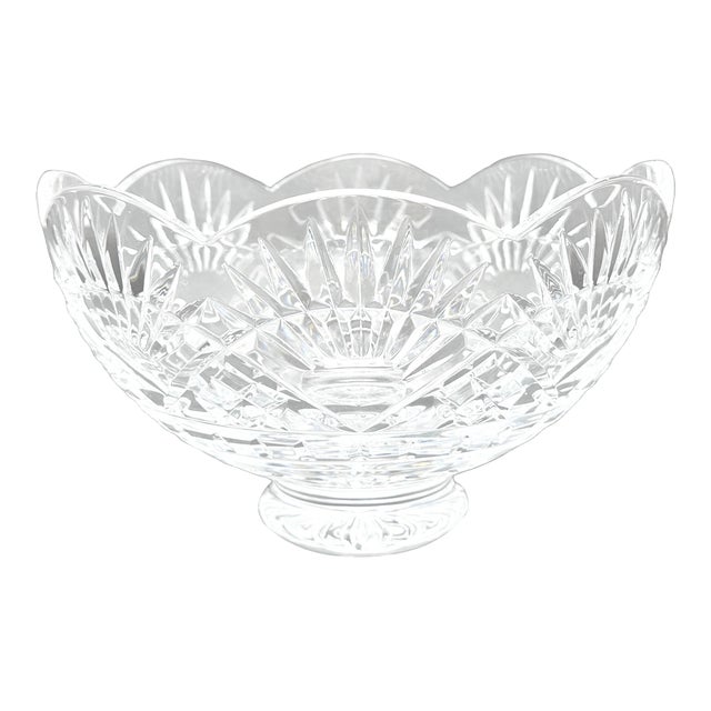 Vintage Waterford Irish Crystal America’s Heritage Collection Benjamin Franklin Liberty Bowl For Sale