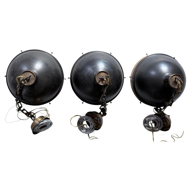 2010s Hicks Extra Large Pendant by Thomas O'Brien for Visual Comfort, Set of 3 For Sale - Image 5 of 10