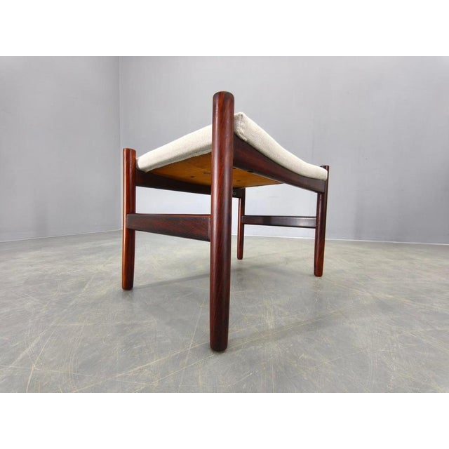 Danish Rosewood Ottoman from Spottrup, 1960s For Sale - Image 9 of 14