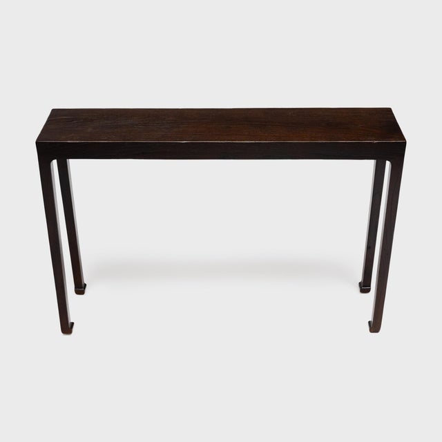 Asian Square Corner Altar Table For Sale - Image 3 of 5