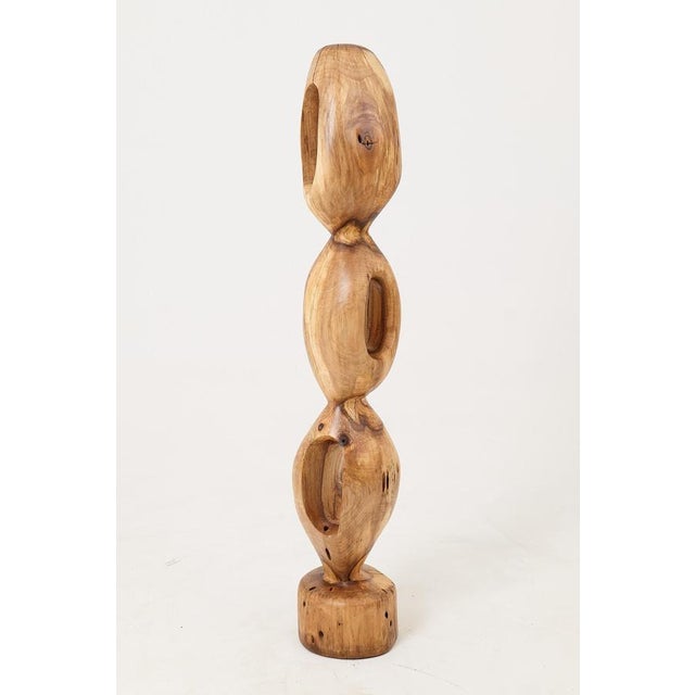 Still Stand Abstract Wood Sculpture by Logniture For Sale - Image 9 of 11