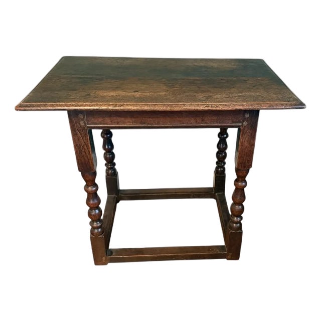 English Oak Side / Tavern Table (C. 1680-1720) For Sale