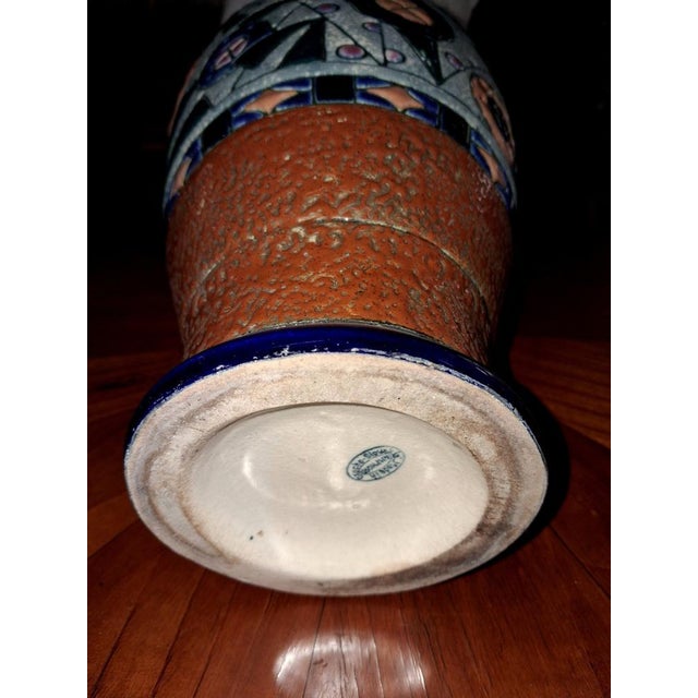 Art Deco Period Glazed Earthenware Vase, 1920s For Sale - Image 3 of 7