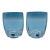 Late 20th Century Orrefors Optica Symphony Double Old Fashioned Tumblers - a Pair For Sale