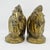 Pair of Mid Century Goldtone Stallion Horsehead Bookends BMPro For Sale - Image 4 of 10