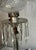 Early 20th Century Electrified Clear Luster Boudoir Lamps With Frosted Grape Shades - Pair For Sale - Image 9 of 12