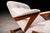 1950s Sculptural Chaise Lounge in Solid Hardwood & Bouclé, Brazilian Modern, 1950s For Sale - Image 5 of 17