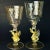 Vintage Mid 20th Century Hand Blown Venetian Glass Goblets- Set of 10 For Sale In Los Angeles - Image 6 of 7