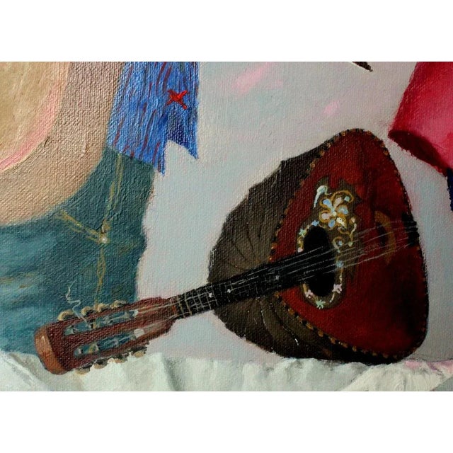 Tatyana Palchuk, Duet with Cellist, 2016, Oil on Canvas For Sale - Image 6 of 11