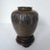 Metal Antique Japanese Bronze Drip Vase With Stand For Sale - Image 7 of 7