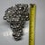 Laminato Ag Silver-Plate Grape Cluster Sculpture For Sale - Image 10 of 12