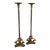 Pair Vintage Regency Baroque Maitland Smith Candlesticks For Sale