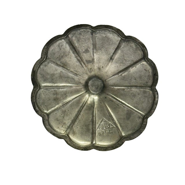 Just Andersen Model 765 Danish Art Deco Pewter Bud Vase, 1920s For Sale - Image 9 of 9