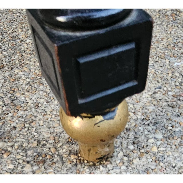 Wood Antique Napoleon III Style Center Table For Sale - Image 7 of 8